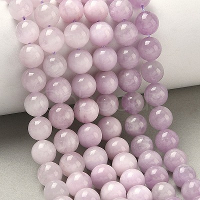 Natural Kunzite Beads Strands G-H313-01B-8mm-1