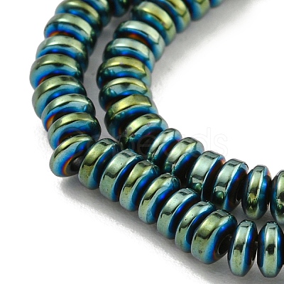 Electroplated Synthetic Non-Magnetic Hematite Beads Strands G-I360-C03-06-1