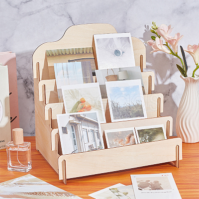 2 Bags 4-Slot Wood Display Risers ODIS-UN0001-18-1
