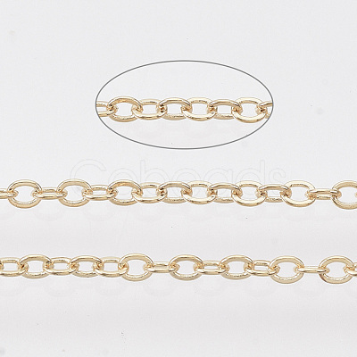 Brass Coated Iron Cable Chains CH-T002-05LG-1