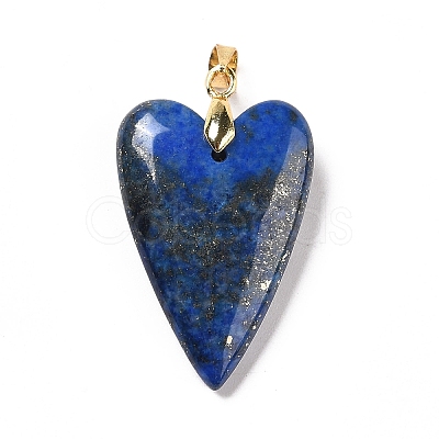 Natural Lapis Lazuli Pendants X-G-E570-01G-09-1