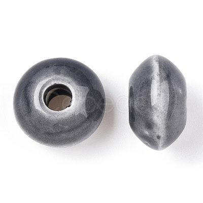 Handmade Porcelain Beads PORC-Q173-15x10mm-24-1