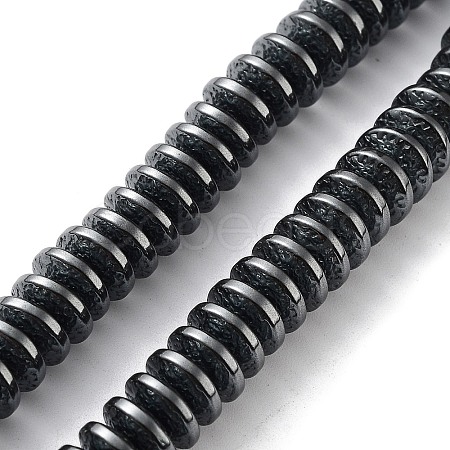 Synthetic Non-Magnetic Hematite Beads Strands G-H303-B13-1