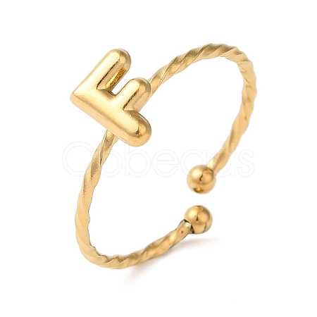 304 Stainless Steel Open Cuff Rings RJEW-K261-02G-F-1