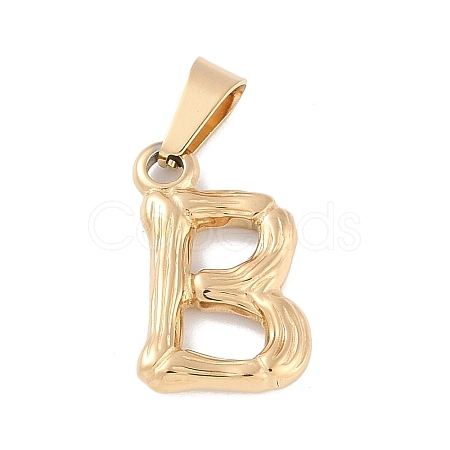 304 Stainless Steel Pendants STAS-F235-01G-B-1