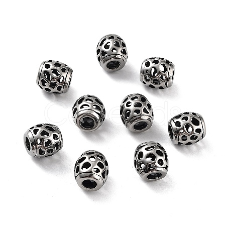 316 Surgical Stainless Steel Beads STAS-K276-10A-AS-1