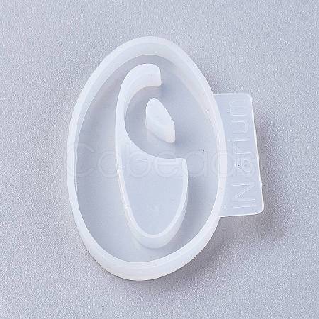 Letter DIY Silicone Molds DIY-I034-08O-1