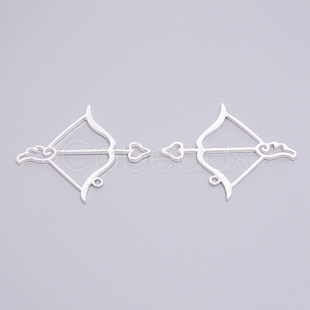 Alloy Open Back Bezel Big Pendants PALLOY-WH0081-47-1