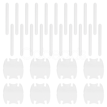 Car Door Handle Bling Plastic Protective Sticker AJEW-WH0518-77-1