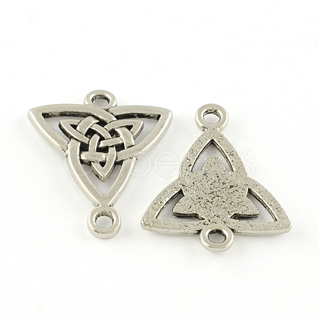 Tibetan Style Alloy Links connectors X-TIBEP-R338-34AS-RS-1