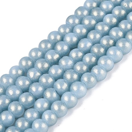 Baking Paint Glass Pearl Beads Strands DGLA-ZX001-05A-16-1