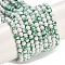 Synthetic Turquoise Beads Strands, Round, Dyed, White, 3mm, Hole: 0.8mm, about 131pcs/strand, 15.16''(38.5cm)