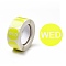 Paper Sticker Rolls, Round Dot Decals for DIY Scrapbooking Craft, Week
, Yellow, 25mm, about 500pcs/roll