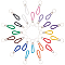 CRASPIRE 24Pcs 12 Colors Imitation Leather Keychain,  with Platinum Plated Iron Findings, Mixed Color, 11x0.65cm, 2pcs/color