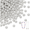 200Pcs Pave Disco Ball Beads RB-PH0001-41E-7