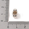 Tibetan Style Alloy European Beads TIBE-Q090-62AS-3