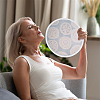 Sublimation Blank Polyester Folding Fan AJEW-WH0010-57B-6