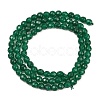 Natural Malaysia Jade Beads Strands G-K288-4mm-11A-5