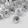 Acrylic Rhinestone Buttons X-BUTT-J005-M-2