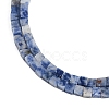 Natural Blue Spot Jasper  Beads Strands G-B129-A10-01-4