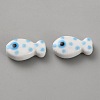 Handmade Porcelain Beads PORC-WH20001-02B-1