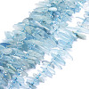Natural Aquamarine Beads Strands G-E569-O05-1