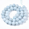 Natural Chalcedony Beads Strands X-G-S333-10mm-004-2