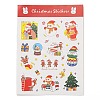 Christmas Theme Paper Sticker AJEW-Q151-02C-1