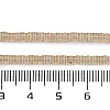 Electroplate Glass Beads Strands GLAA-B023-01A-01-4