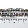 Electroplate Glass Bead Strands EGLA-R064-6mm-08-4