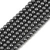 Synthetic Non-magnetic Hematite Beads Strands GG-CBAB93D-B01-2mm-1