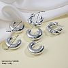 3Pairs Alloy Stud Earrings WG5D203-02-2