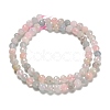 Natural Morganite Beads Strands G-H329-F01-6mm-3
