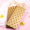 Paper Wave Point Glitter Powder Carry Storage Tote Bags ABAG-TAC0035-15C-5