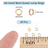 20Pcs JK Findings KK-BBC0026-06A-2