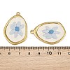 304 Stainless Steel & Embroidered Pendants SA-CBA1ED9-13G-3