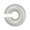 Textured C-Shaped CCB Plastic Cuff Earrings WH-WG6582D-03-1