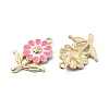 8Pcs Alloy Enamel Pendants ENAM-YW0002-31E-3