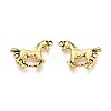Tibetan Style Alloy Horse Links Connector Charms LS-PALLOY-WH0110-37AG-01-1