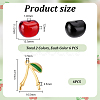 DIY Cherry Pendant Jewelry Kits DIY-PH0029-91-2