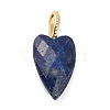Natural Lapis Lazuli Pendants G-C290-01B-1