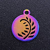 Ion Plating(IP) 201 Stainless Steel Charms STAS-Q201-JN197-1