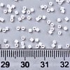 FGB 11/0 Grade A Baking Paint Glass Seed Beads SEED-S030-1142-4