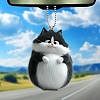 Cat Acrylic Hanging Ornaments PW-WGE0BA8-01-2