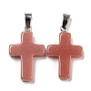Synthetic Luminous Stone Dyed Pendants G-H308-06P-07-1