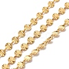 Ion Plating(IP) 304 Stainless Steel Flower Link Chains STAS-B041-08G-1