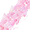 Transparent Glass Beads Strands GLAA-F114-04B-3