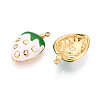 304 Stainless Steel Enamel Pendants X1-STAS-T068-05B-2
