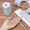 20 Yards 3-Ply Cotton Cord OCOR-WH0086-16A-3