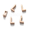 Ion Plating(IP) 304 Stainless Steel Charms STAS-K216-41L-RG-3